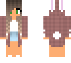 edited cute bunny girl