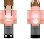 light red bunny boy
