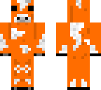 orange cow