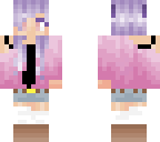 pink and purple wolf no tail