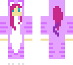 purple cat onsie
