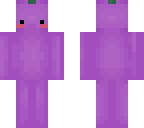 purple grape person
