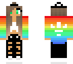 rainbow girl