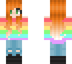 rainbow girl