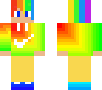 rainbow nike boy with headphones