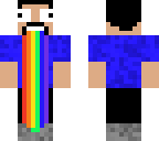 rainbow throwup