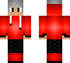 red hoodie