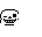 sans overworld pixel man