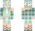 uni green girl