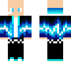 bald blue fire boy
