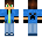 blue and green
