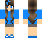 blue girl