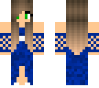 blue girl