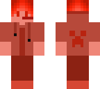 fire guy with headphones