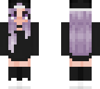 purple hair girl