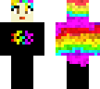 rainbow girl