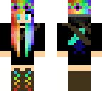 rainbow girl
