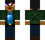 updated creeper coated person