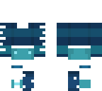 blue aesthetic clothing base