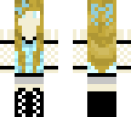 blue girl