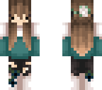 chibi flower girl