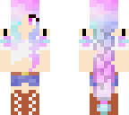 cotton candy croptop edit
