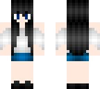 cute black hair girl