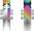 faded rainbow ghost