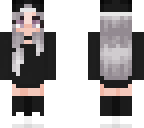 gray grey platinum hair girl