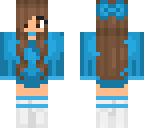 me in blue