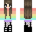 rainbow girl
