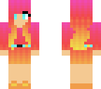 sunset ombre dress