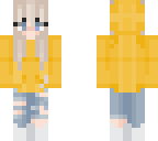 yellow hoodie 