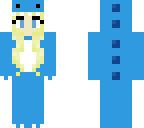 blue dinosaur onesie