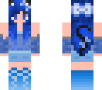 blue kawaii chan