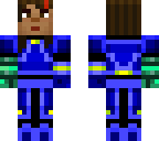 jesse with shield of infinity and gauntlet