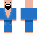 notch in a bathrobe