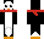 penguin with cold