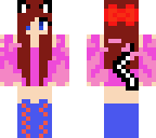 pink wolf girl edit
