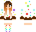 rainbow cake girl