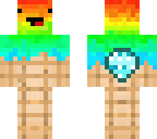 rainbow waffle gem