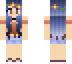 blue skin