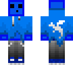 blue slime hoodie