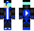 blue youtuber