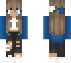  dark blue girl