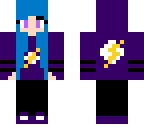purple girl flash