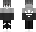 black and white boy