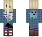 blue dress girl - normal wear