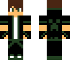 dark green boy