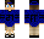 little dark blue guy